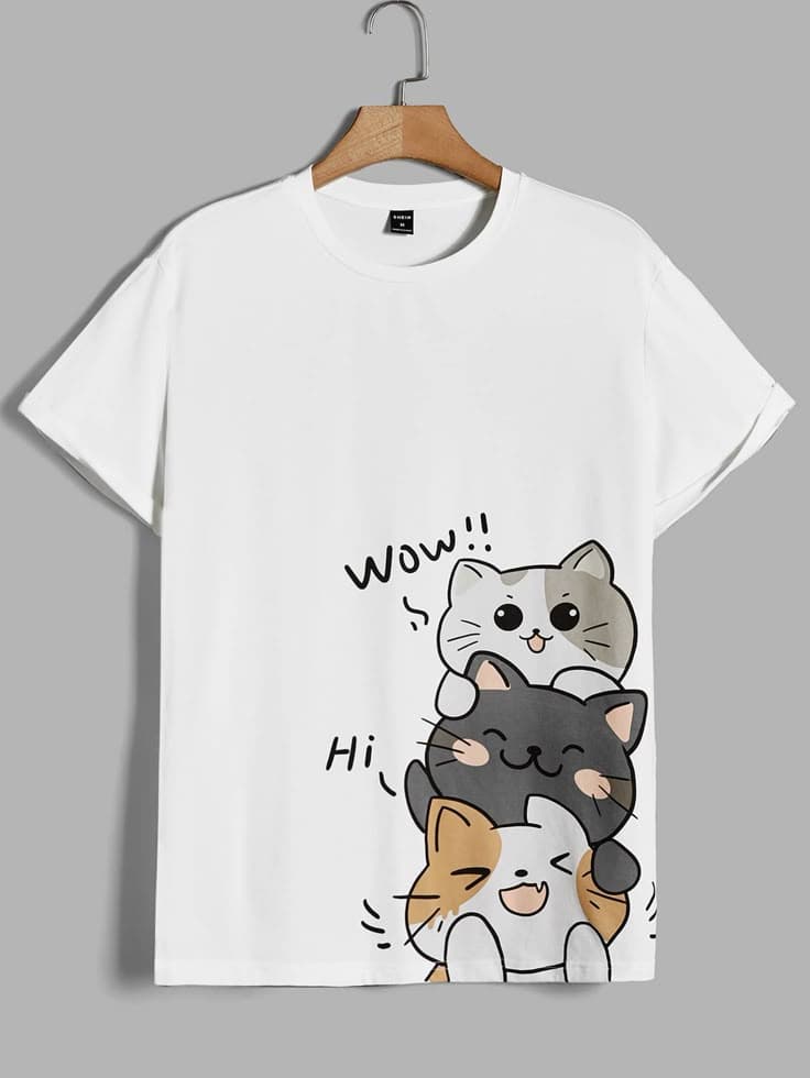 NSUDE ESSENTIAL TEE — White, view 1